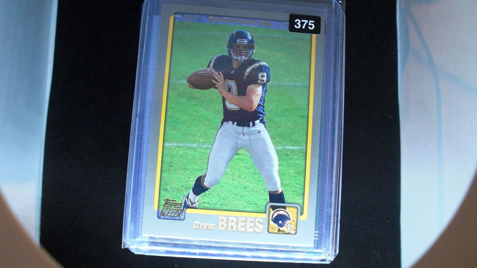 2001 drew brees rookie card (1 of 1)