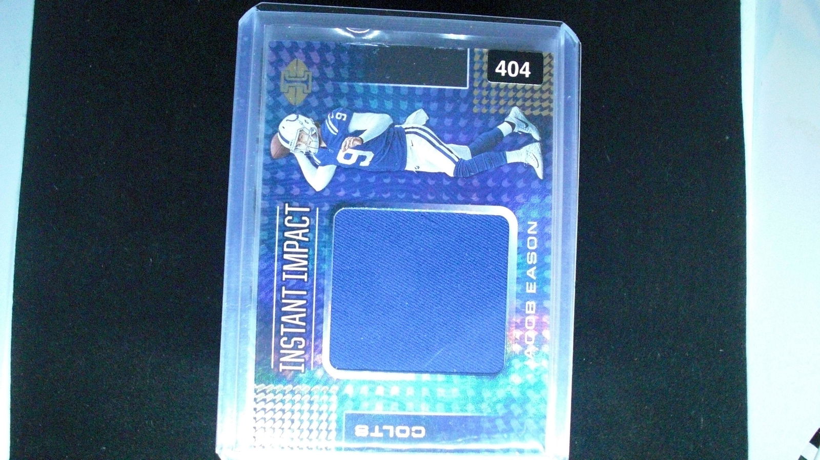 jacob eason rookie jersey card (1 of 1)