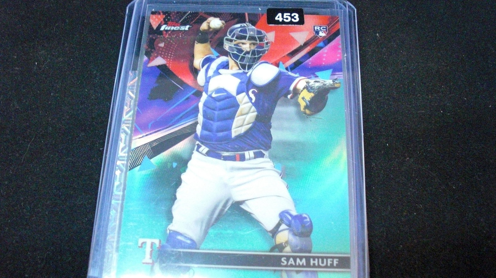 Sam off numbered rookie card 35 of 199: in top loader
