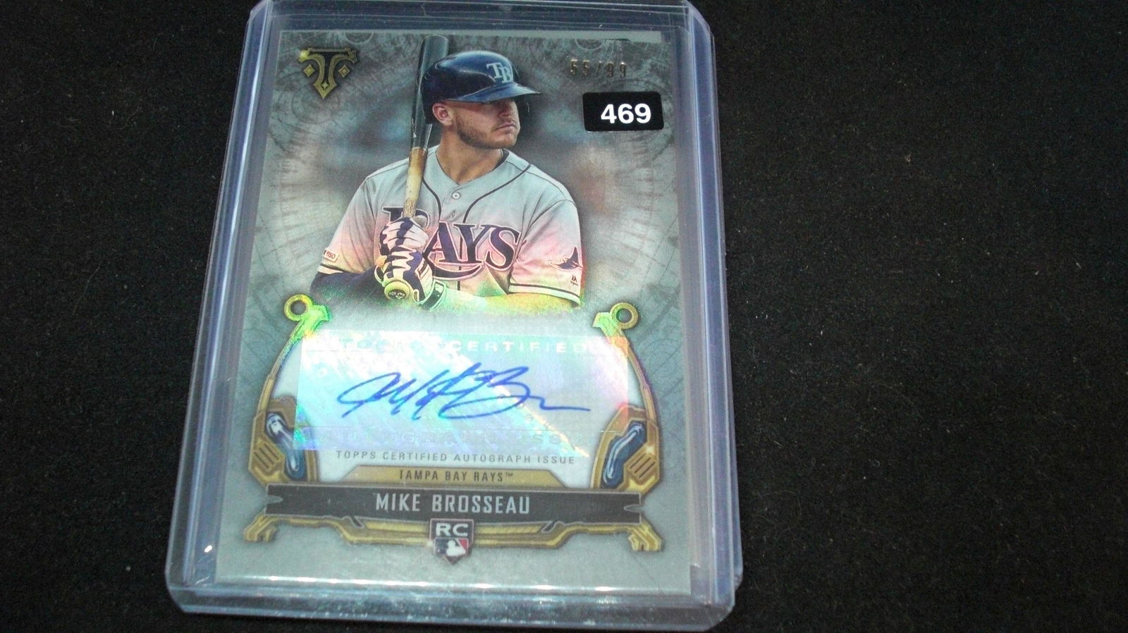 mike brosseau numbered auto 55/99 (1 of 1)