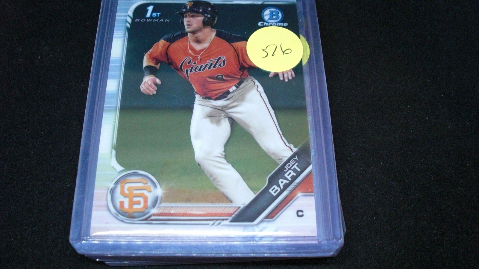 Joey Bart first Bowman Chrome (1 of 1)