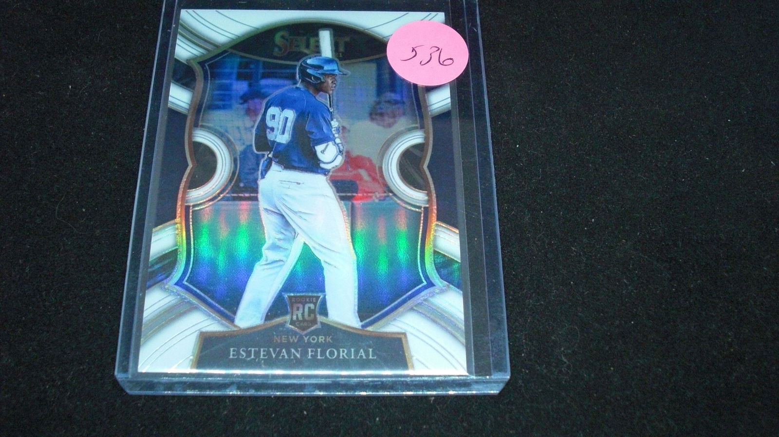 estevan florial rookie card (1 of 1)