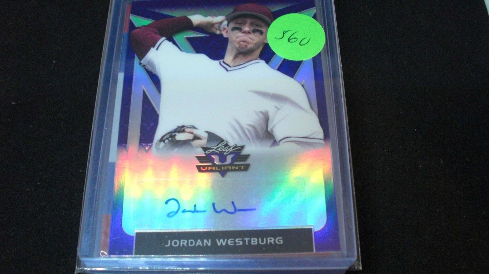 jordan westburk leaf rookie auto 15/25 (1 of 1)