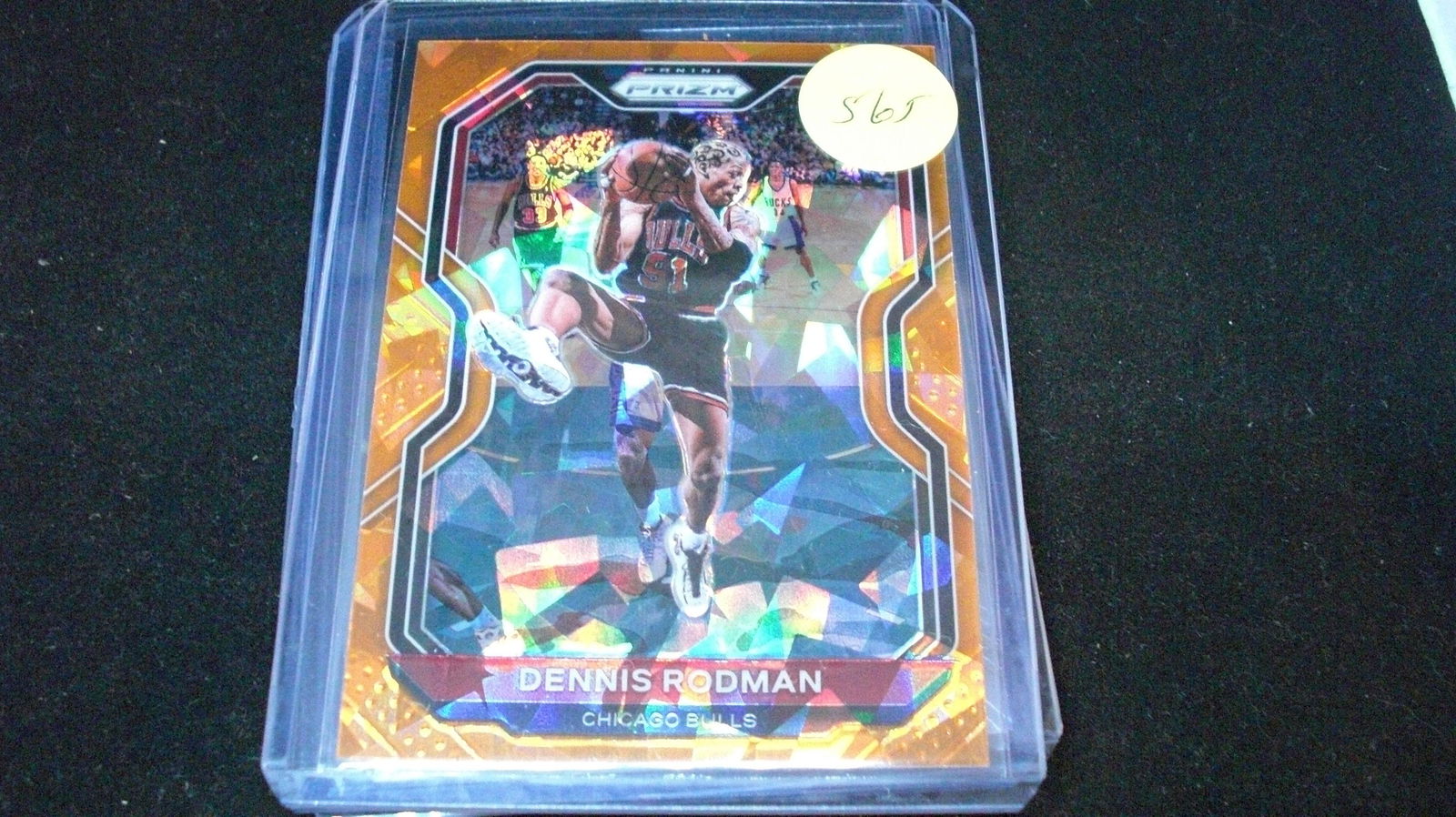 DENNIS RODMAN ORANGE CRACKED ICE (1 of 1)
