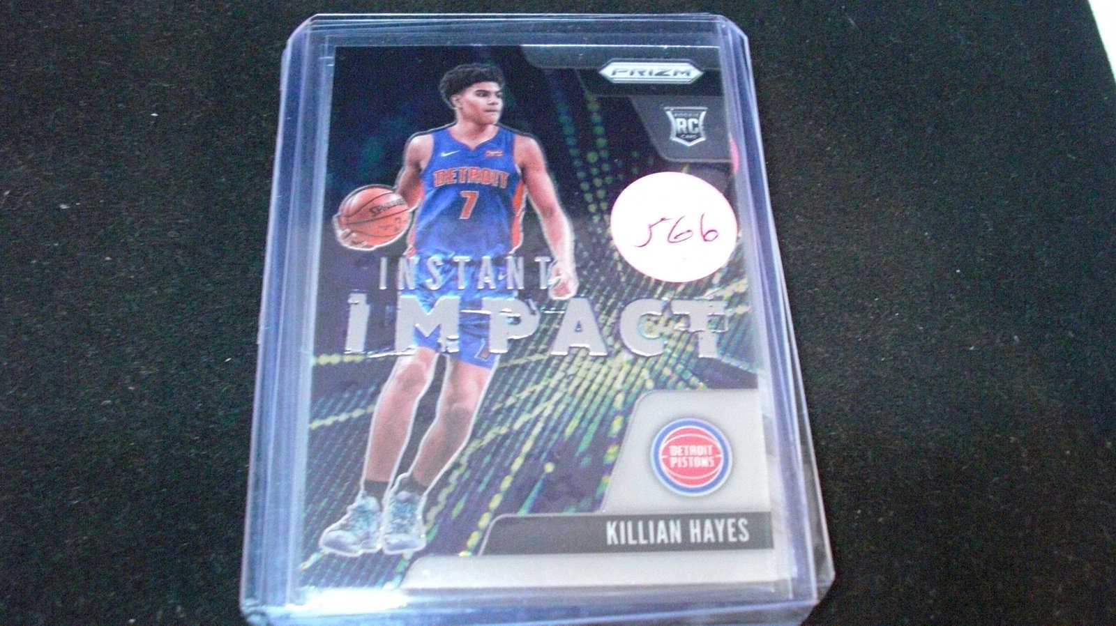 KILLIAN HAYES INSTANT IMPACT: in top loader