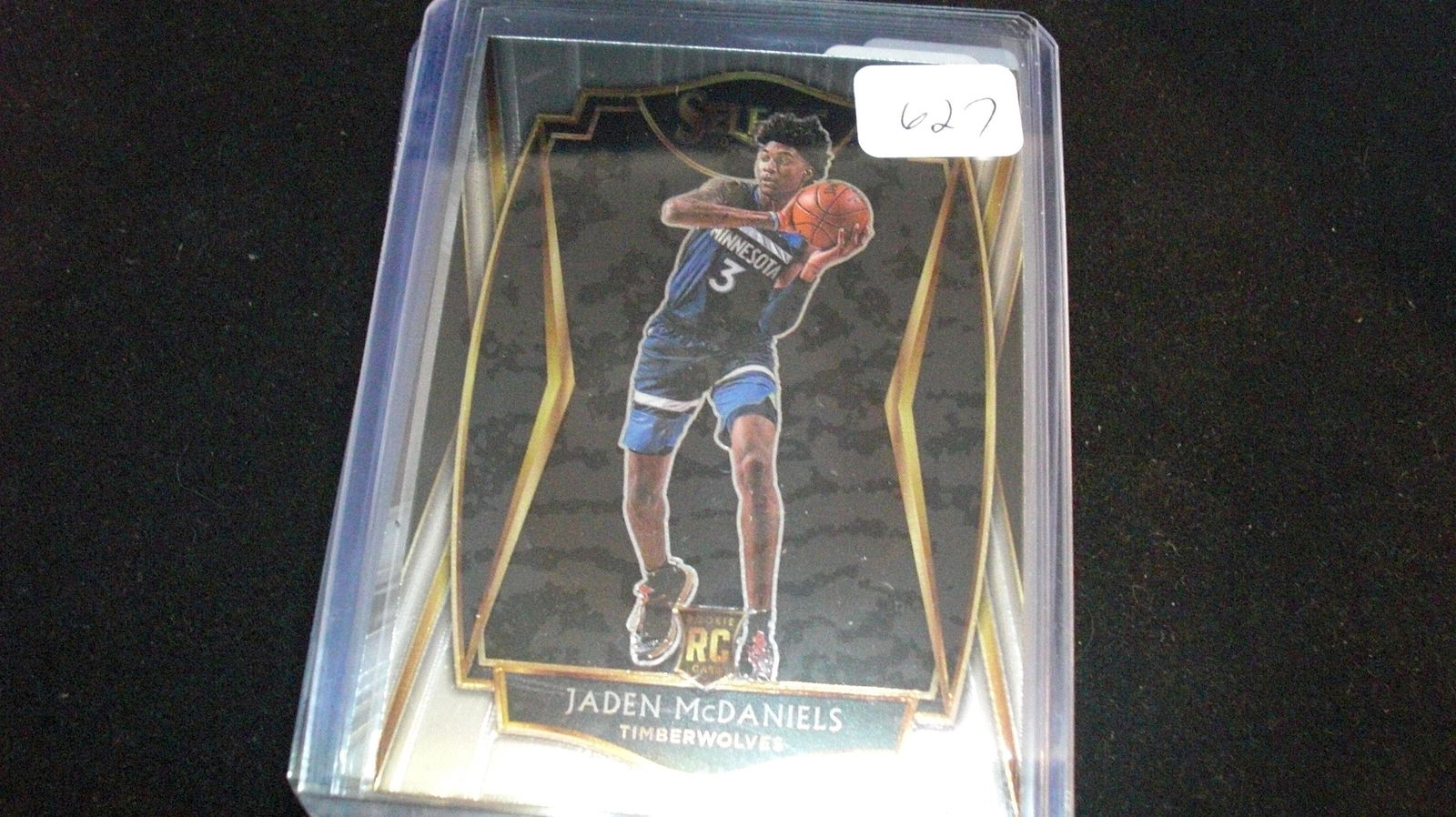 jaden mcdaniels rookie card (1 of 1)