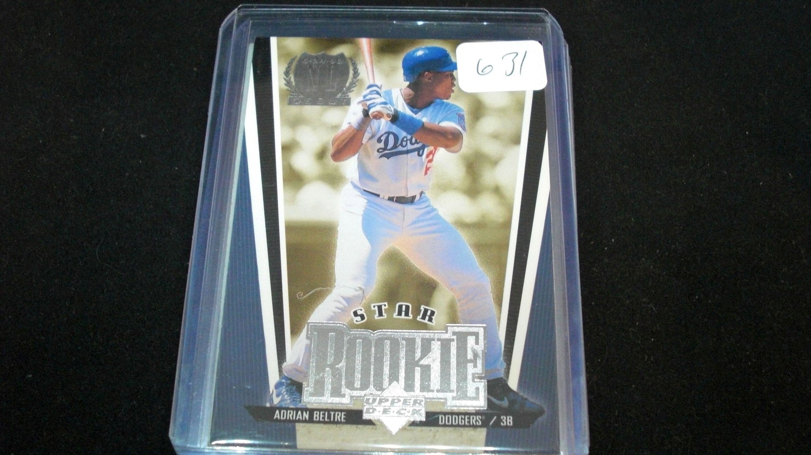 adrian beltre star rookie: in top loader