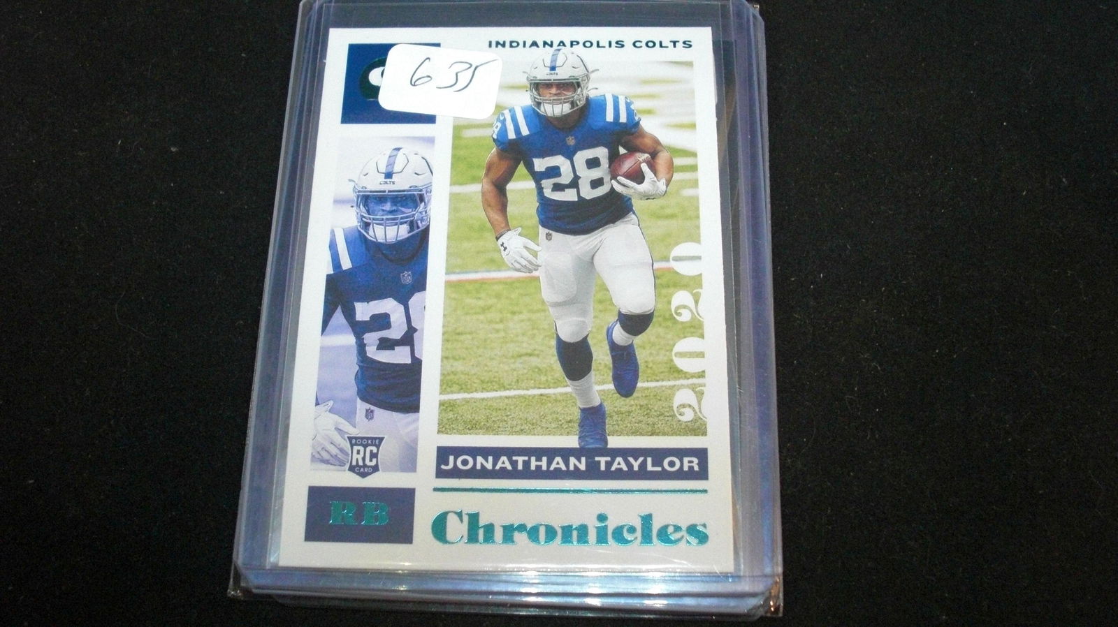 jonathan taylor blue foil rookie select (1 of 1)