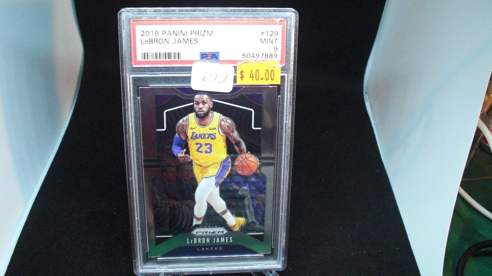psa graded mint 9 lebron james 2019 prizm (1 of 1)