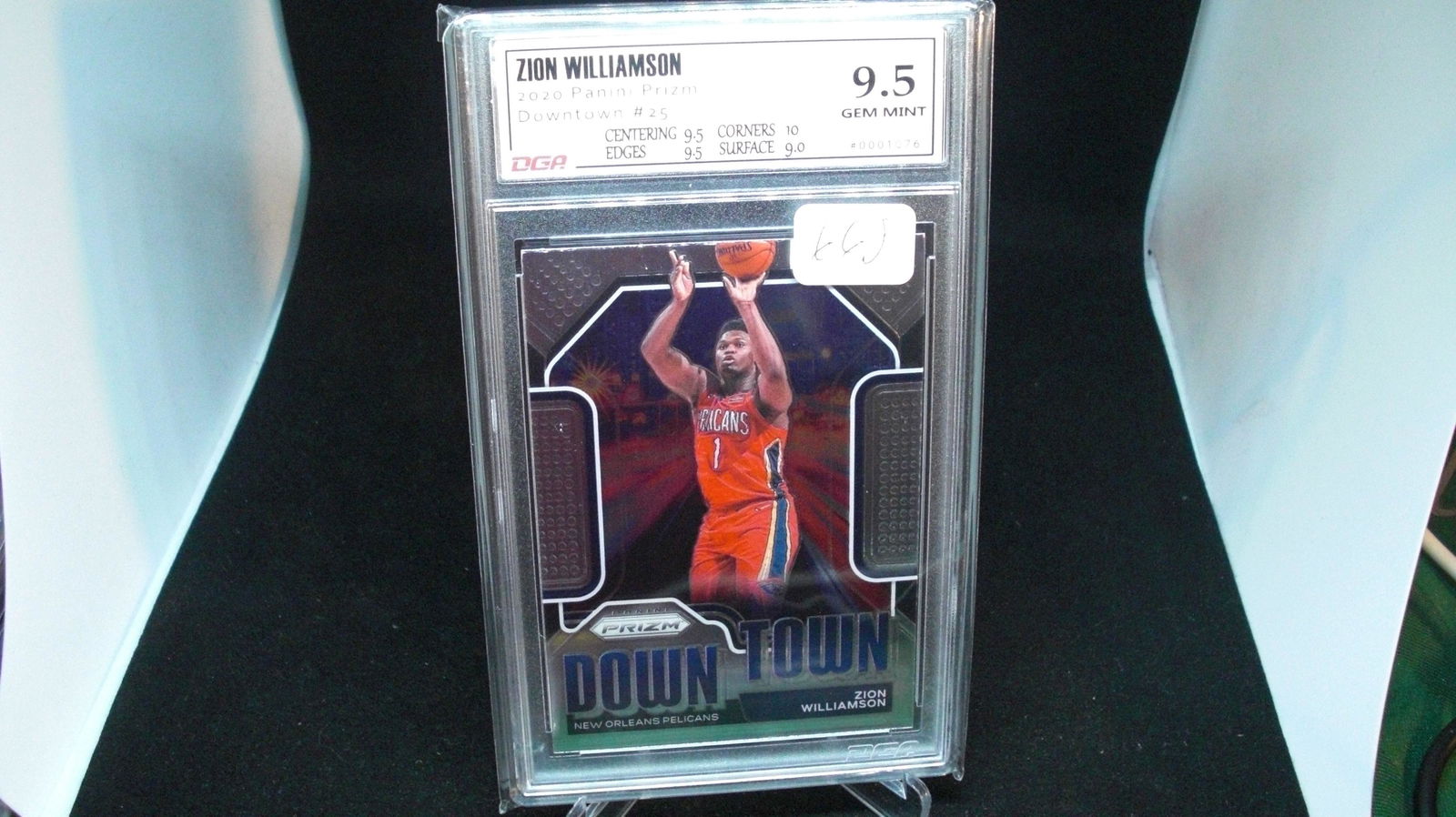 dga graded 9.5 gem mint zion williamson downtown (1 of 1)