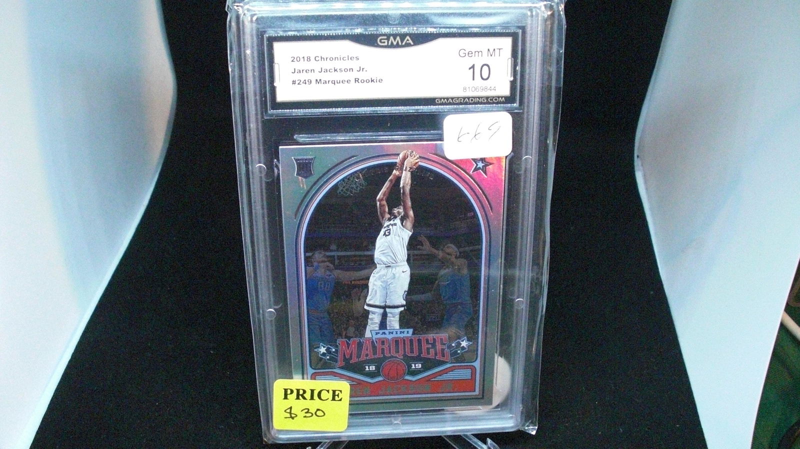 gma graded gem 10 jaren jackson jr rookie (1 of 1)