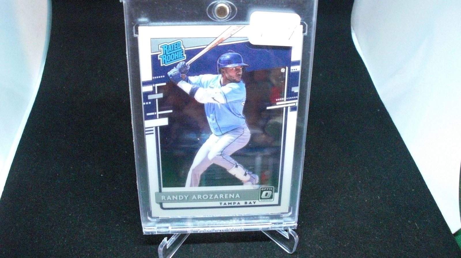 randy arozarena optic rated rookie: in top loader