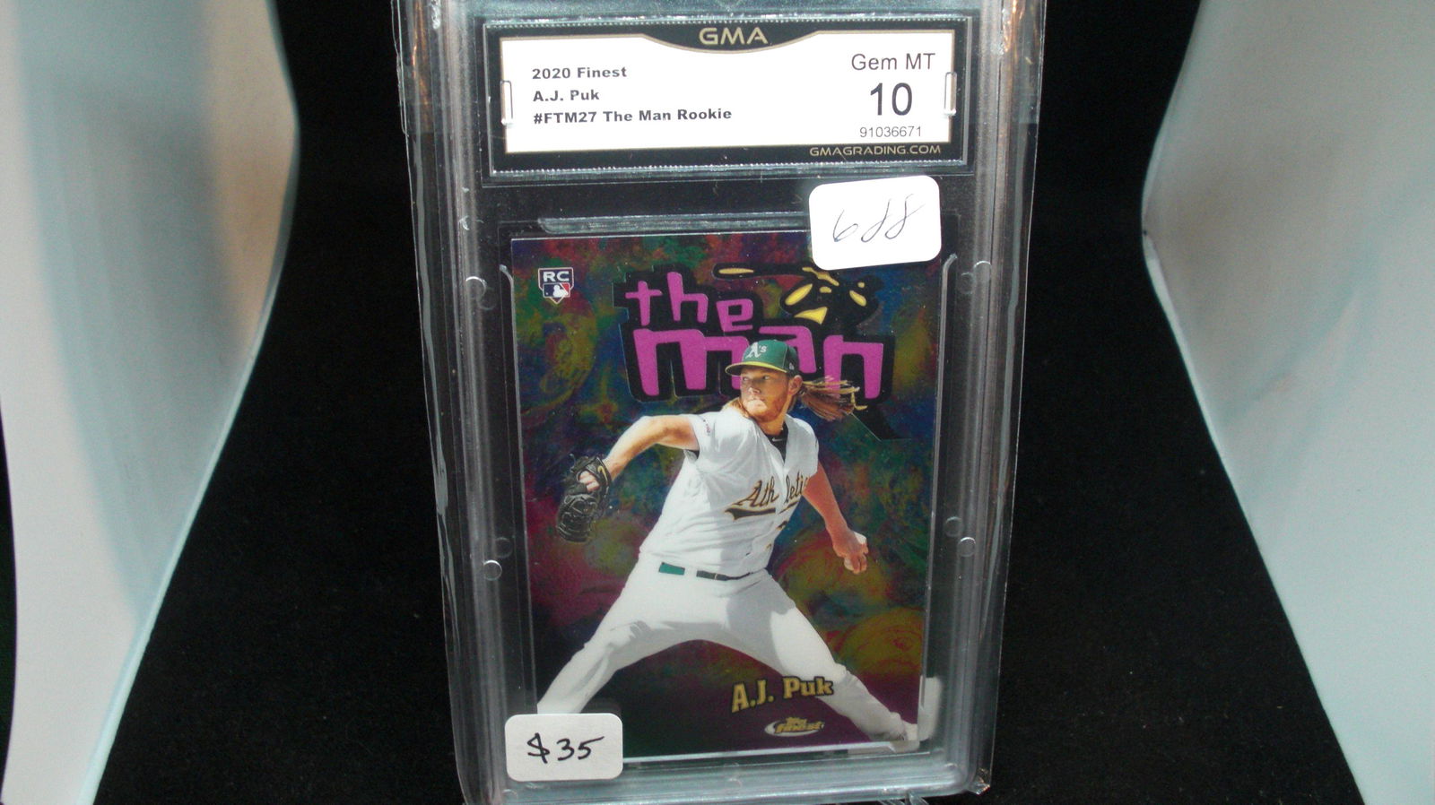 gma graded gem  aj puk the man rookie (1 of 1)