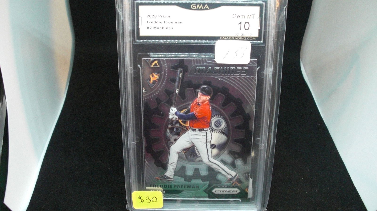 gma graded mint 10 freddie freeman machines (1 of 1)