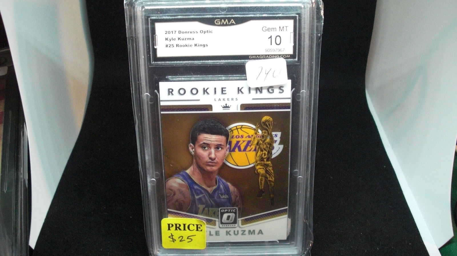 gma graded 10 kyle kuzma rookie kings (1 of 1)