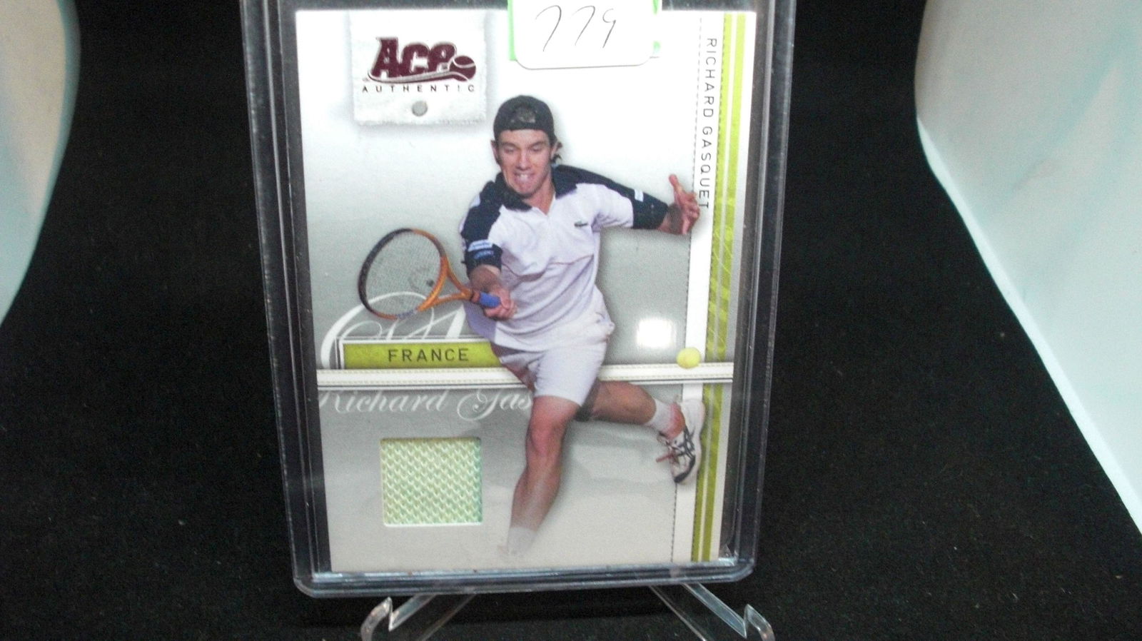richard gasquet tennis relic card (1 of 1)