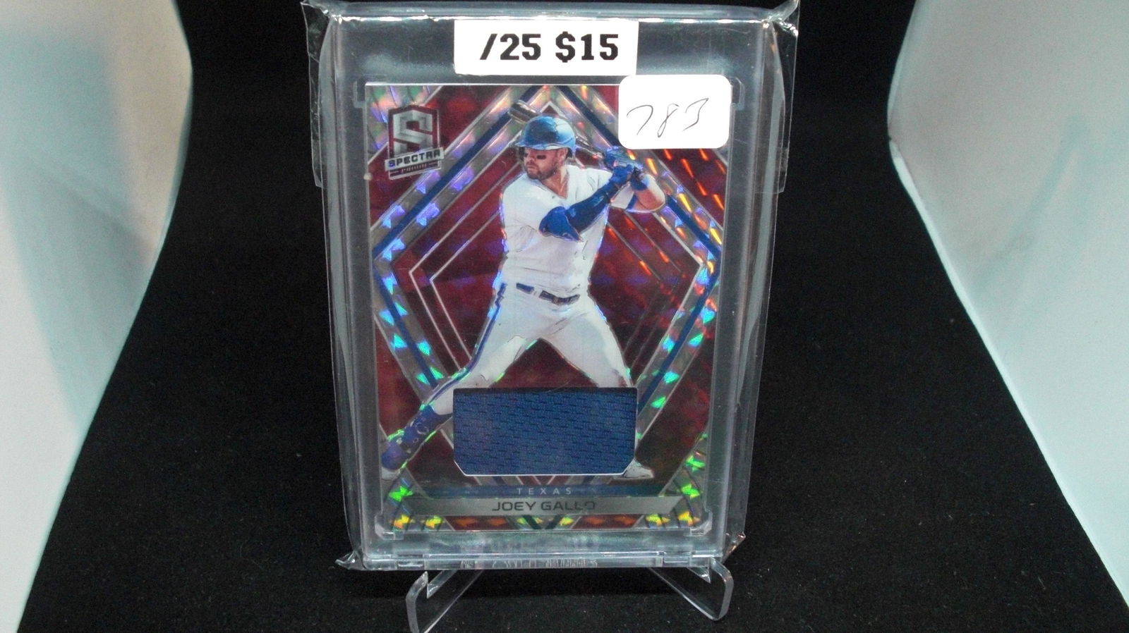 joey gallo sp spectra jersey card 14/25 (1 of 1)