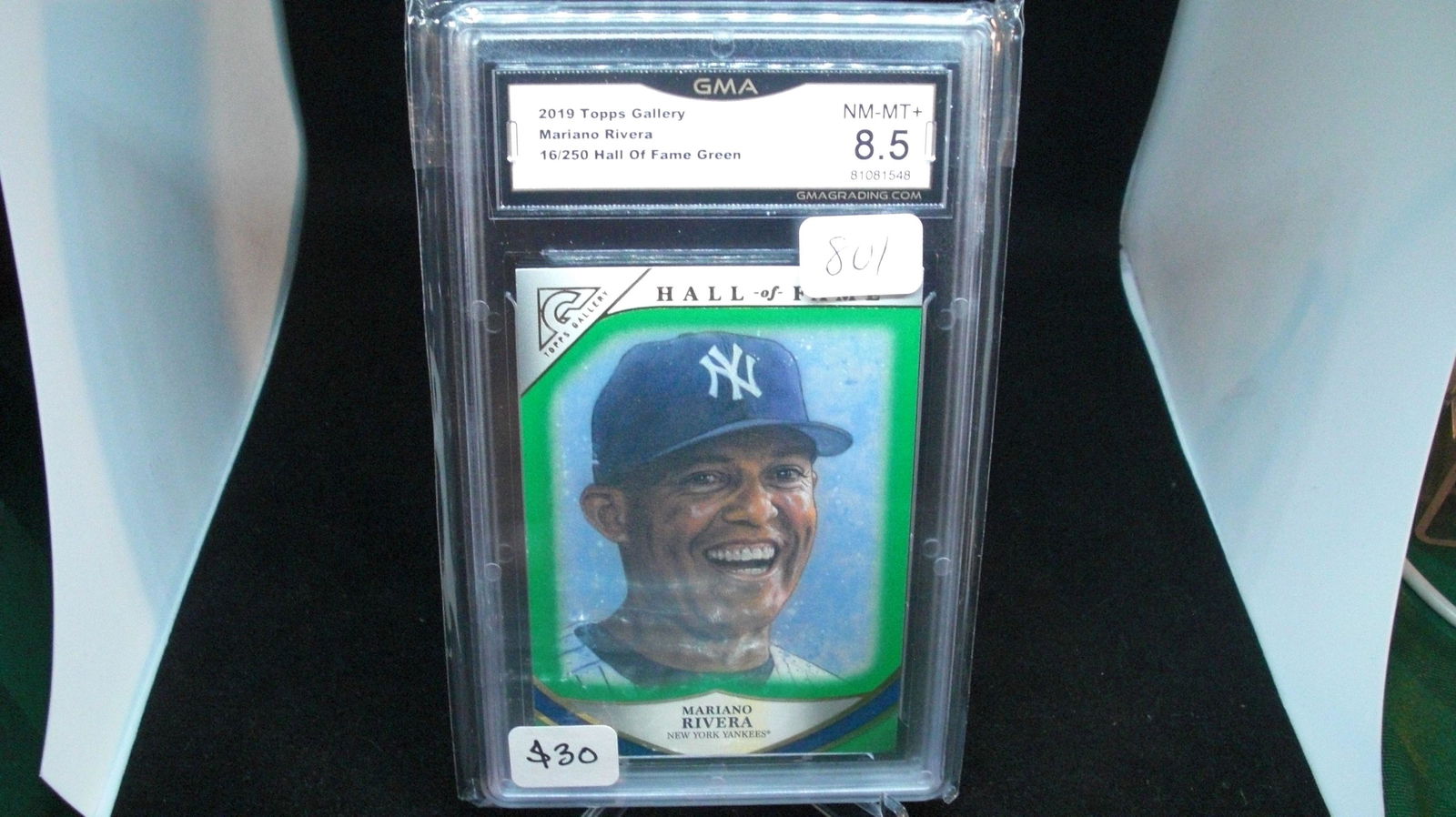 gma graded 8.5 Mariano Rivera gallery green 16 of 250 (1 of 1)