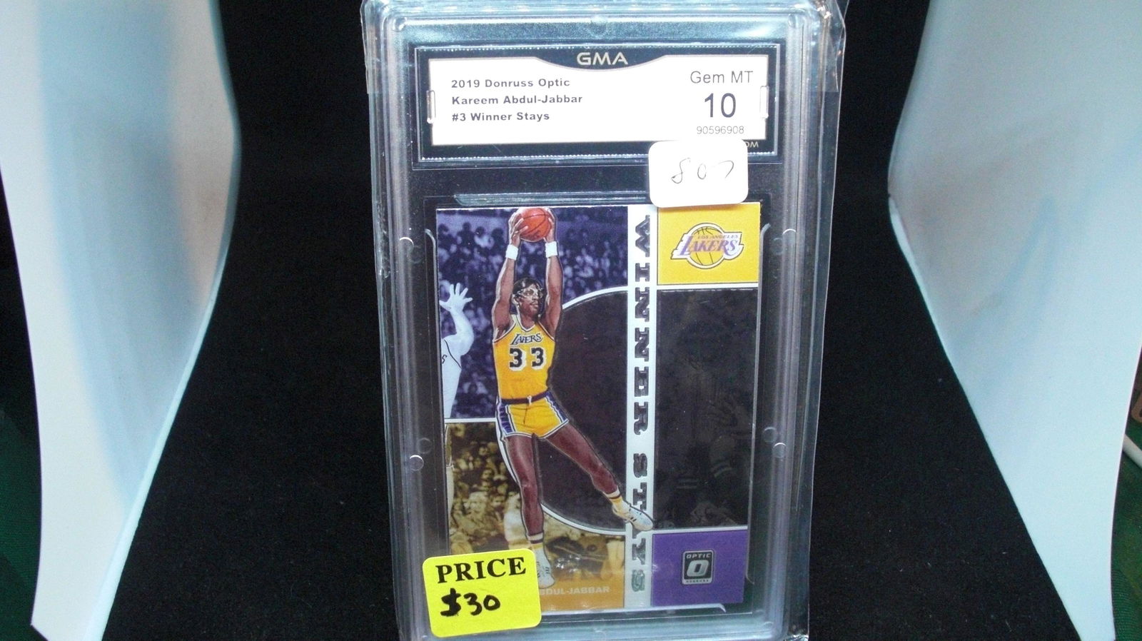 gma graded Mint 10 cream abdul-jabbar winner stays (1 of 1)