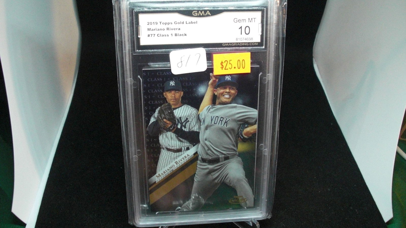 gma graded mint 9 mariano rivera gold label (1 of 1)