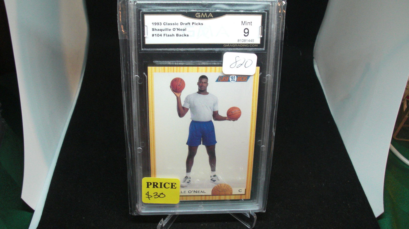 gma graded 9 shaquille oneal classic draft (1 of 1)