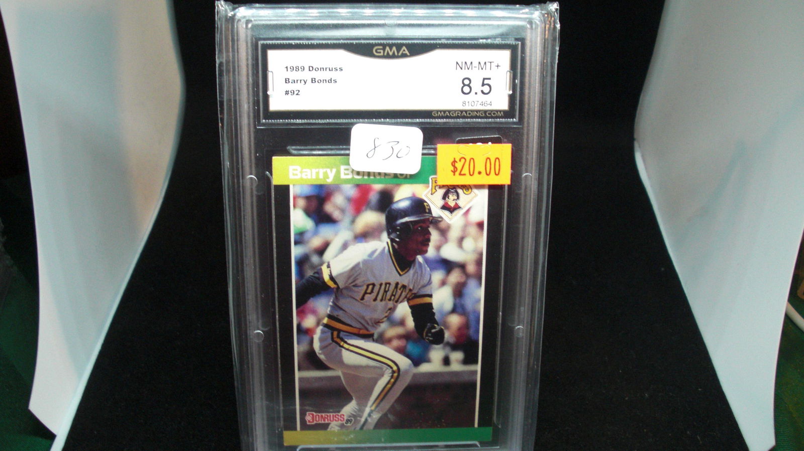gma graded 8.5 1989 donruss barry bonds (1 of 1)