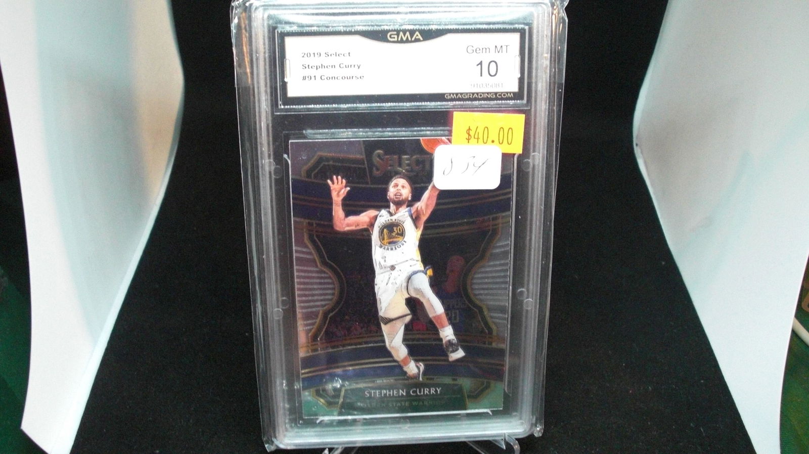gma graded gem 10 steph curry select (1 of 1)