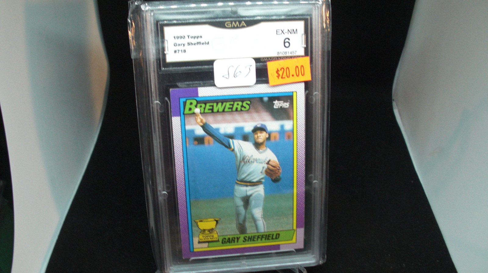 gma 6 gary sheffield rookie cup: gma 6 gary sheffield rookie cup