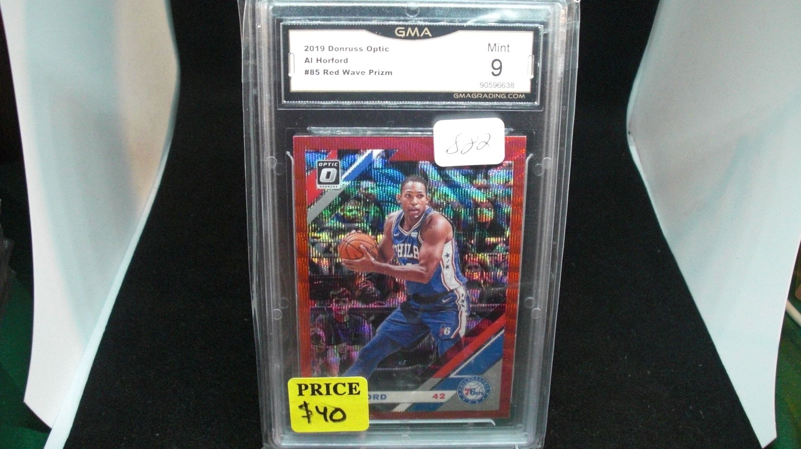 gma mint 9 al horford red wave prizm (1 of 1)