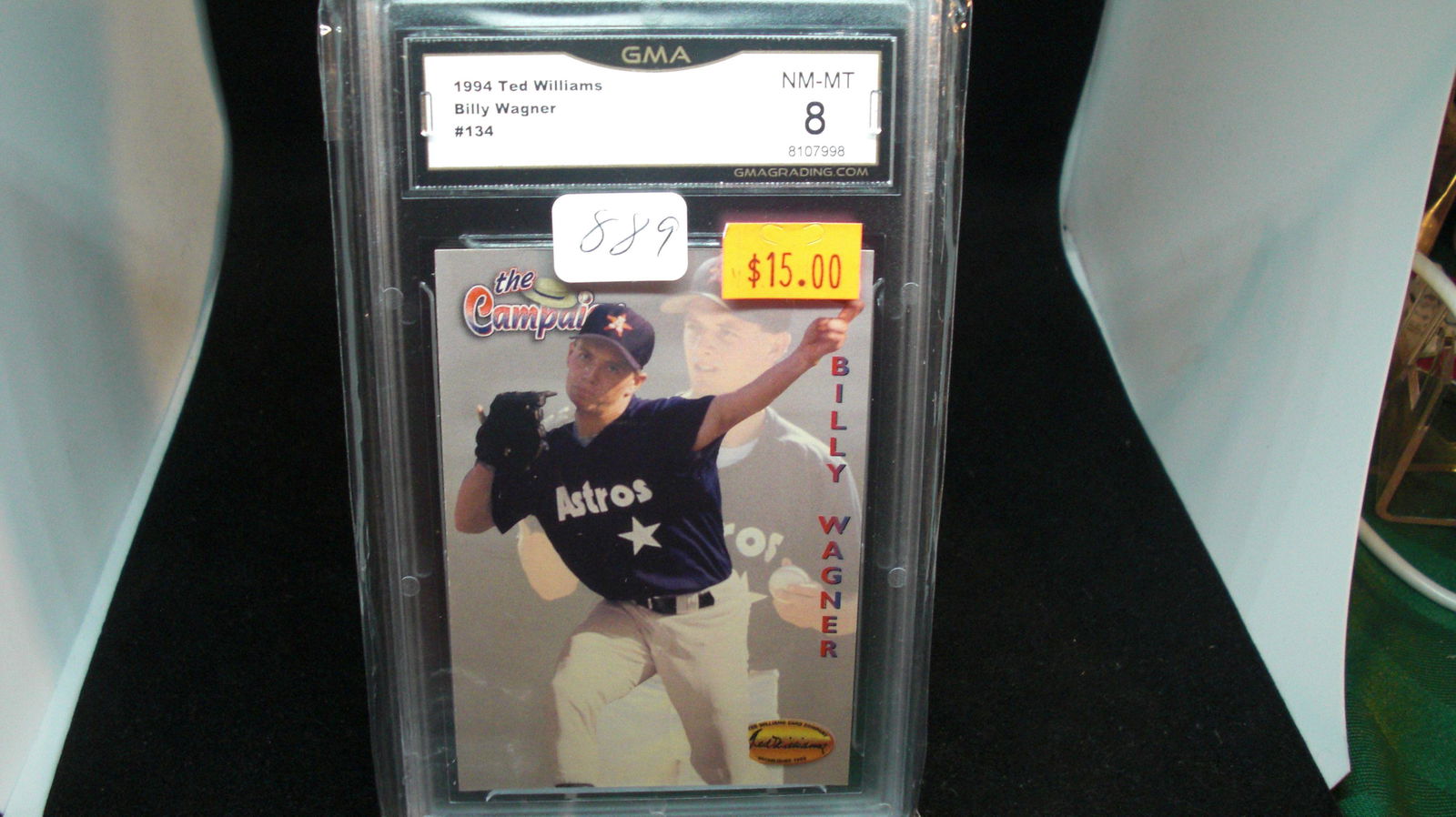 gma graded 8 billy wagner ted williams set (1 of 1)