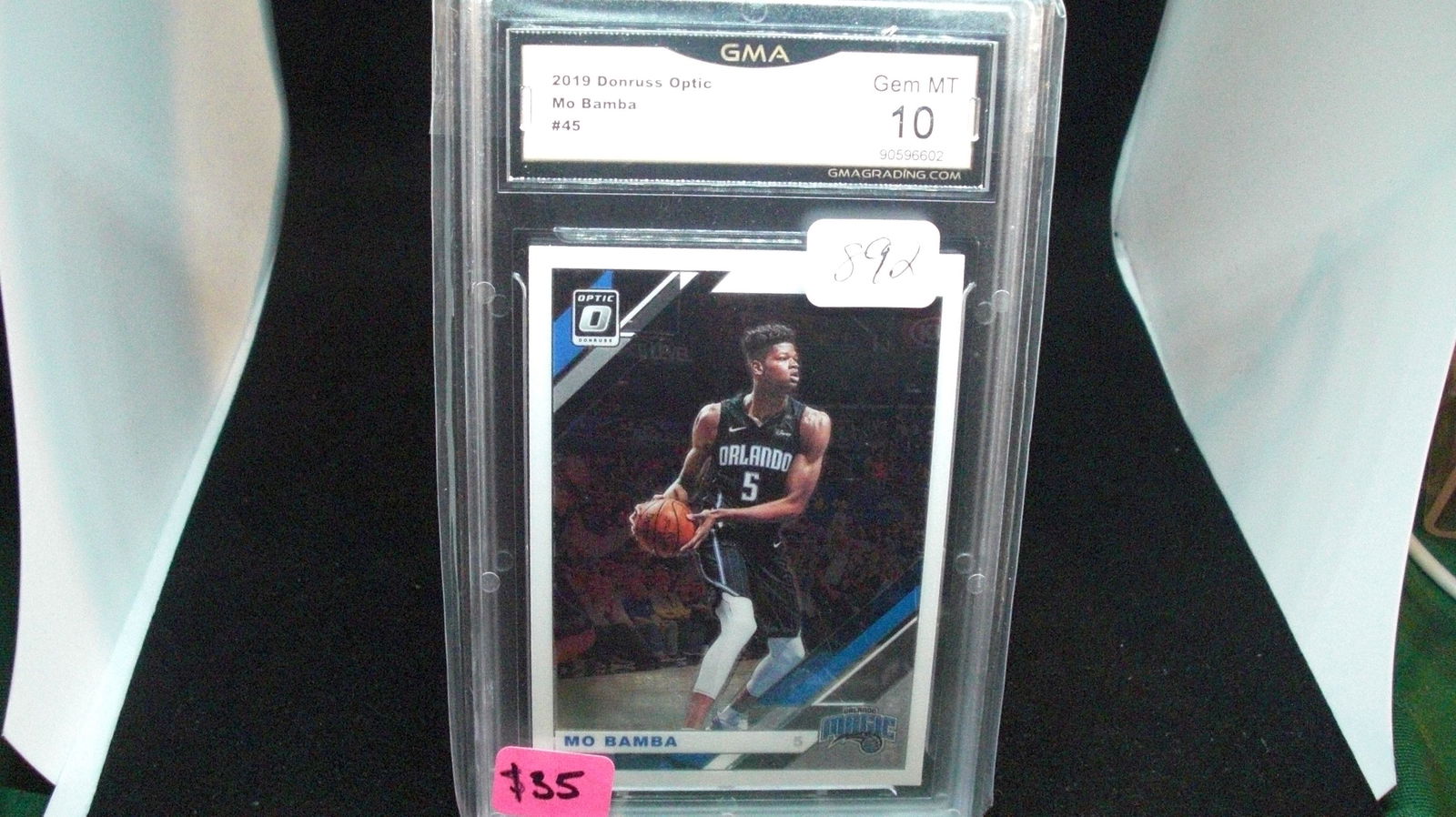 gma graded gem mint 10 2019 mo bamba (1 of 1)