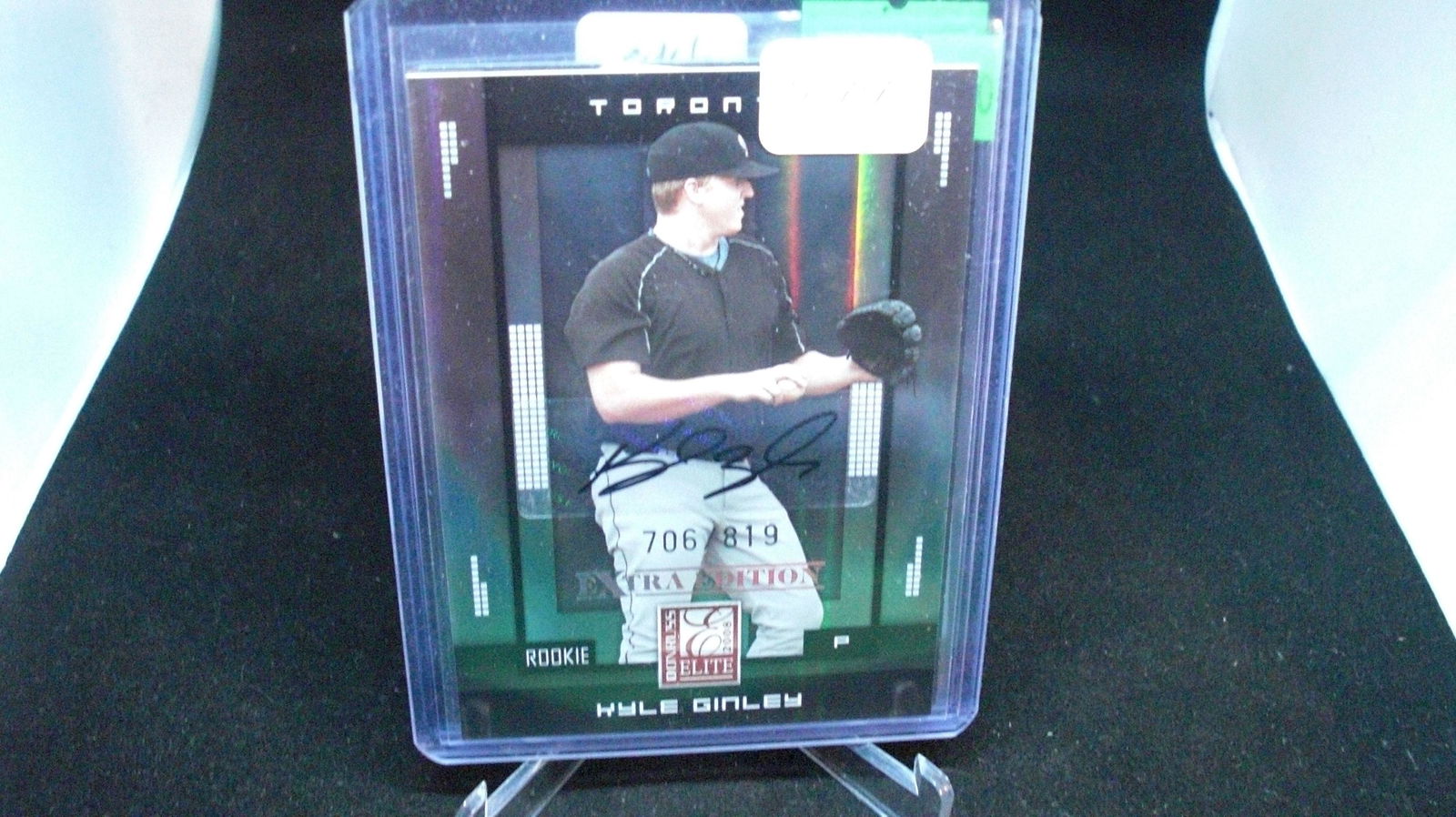 kyle ginley extra edition rookie auto 706/819 (1 of 1)