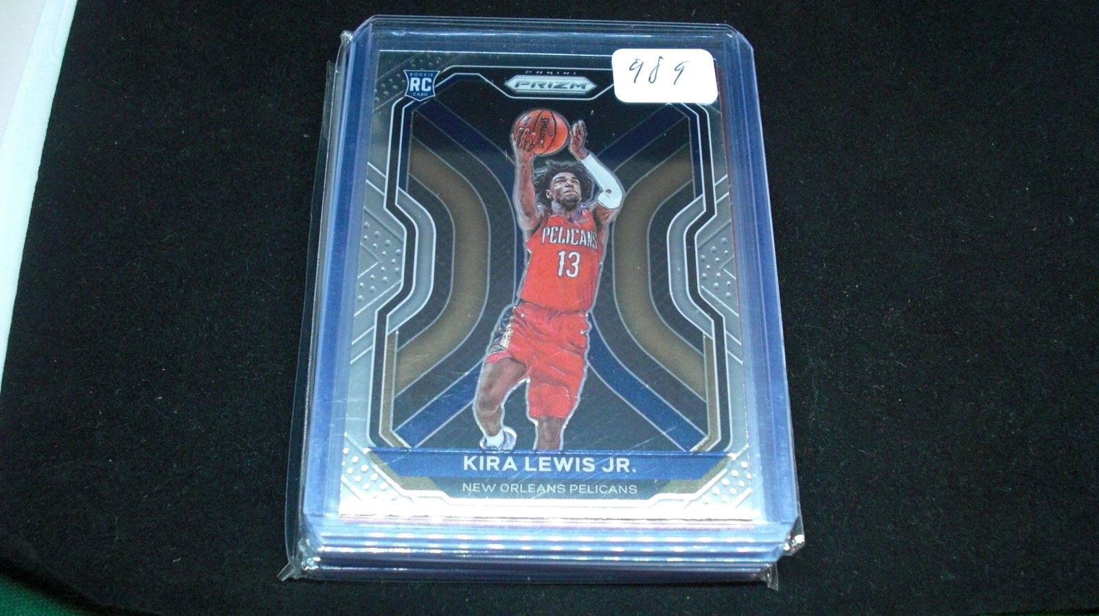 Kira Lewis junior Pelicans rookie card (1 of 1)