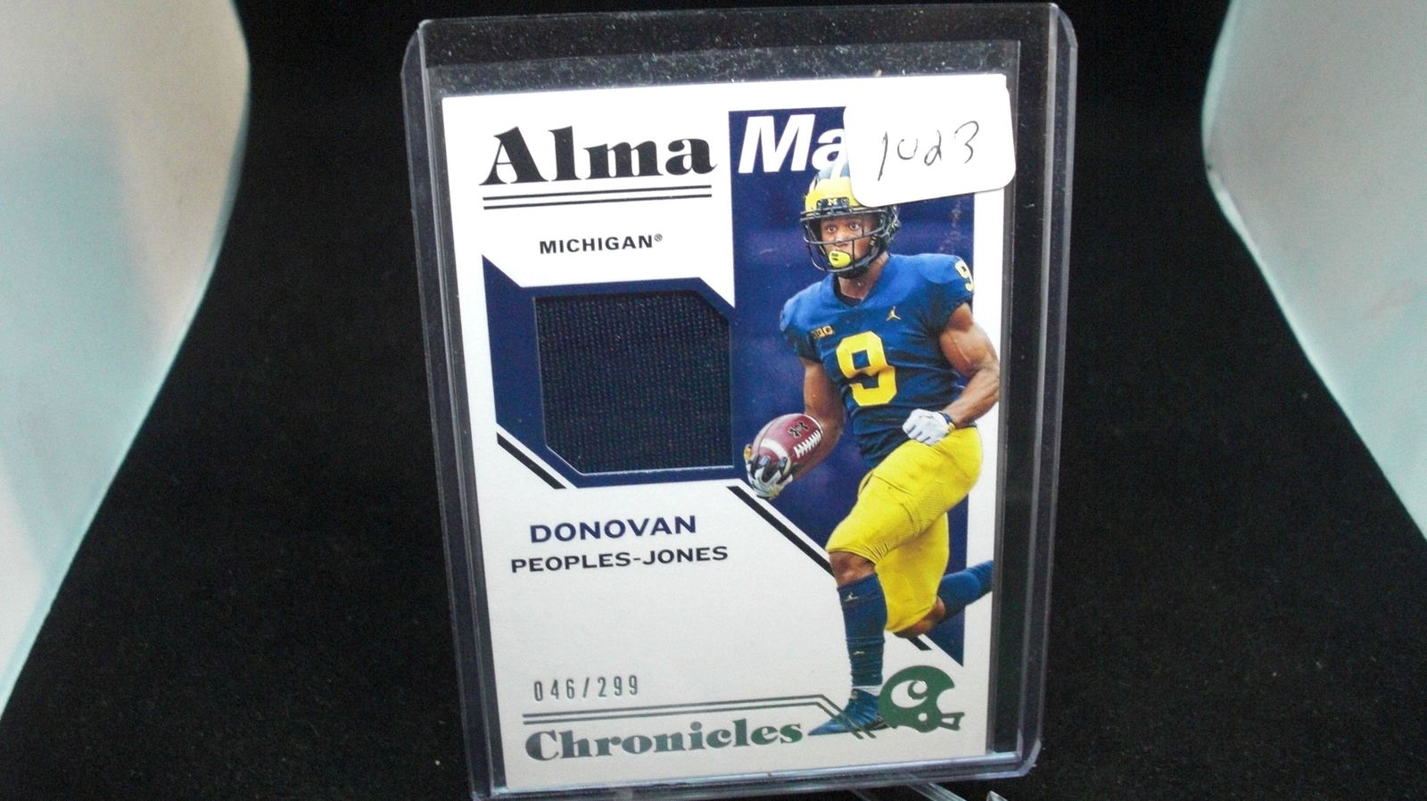 Donovan peoples Jones numbered jersey card 46299 (1 of 1)