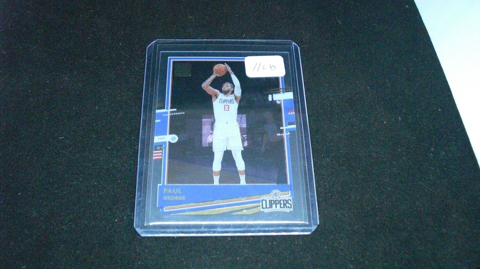 paul george clearly donrusss: in top loader