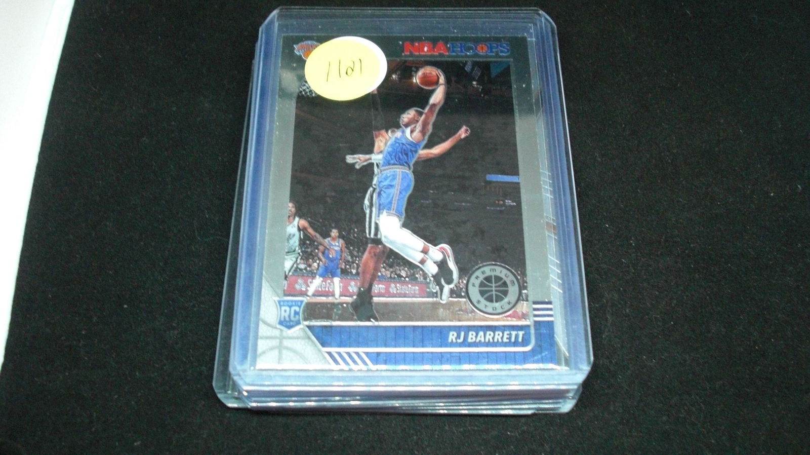 rj barrett hoops premium rookie (1 of 1)