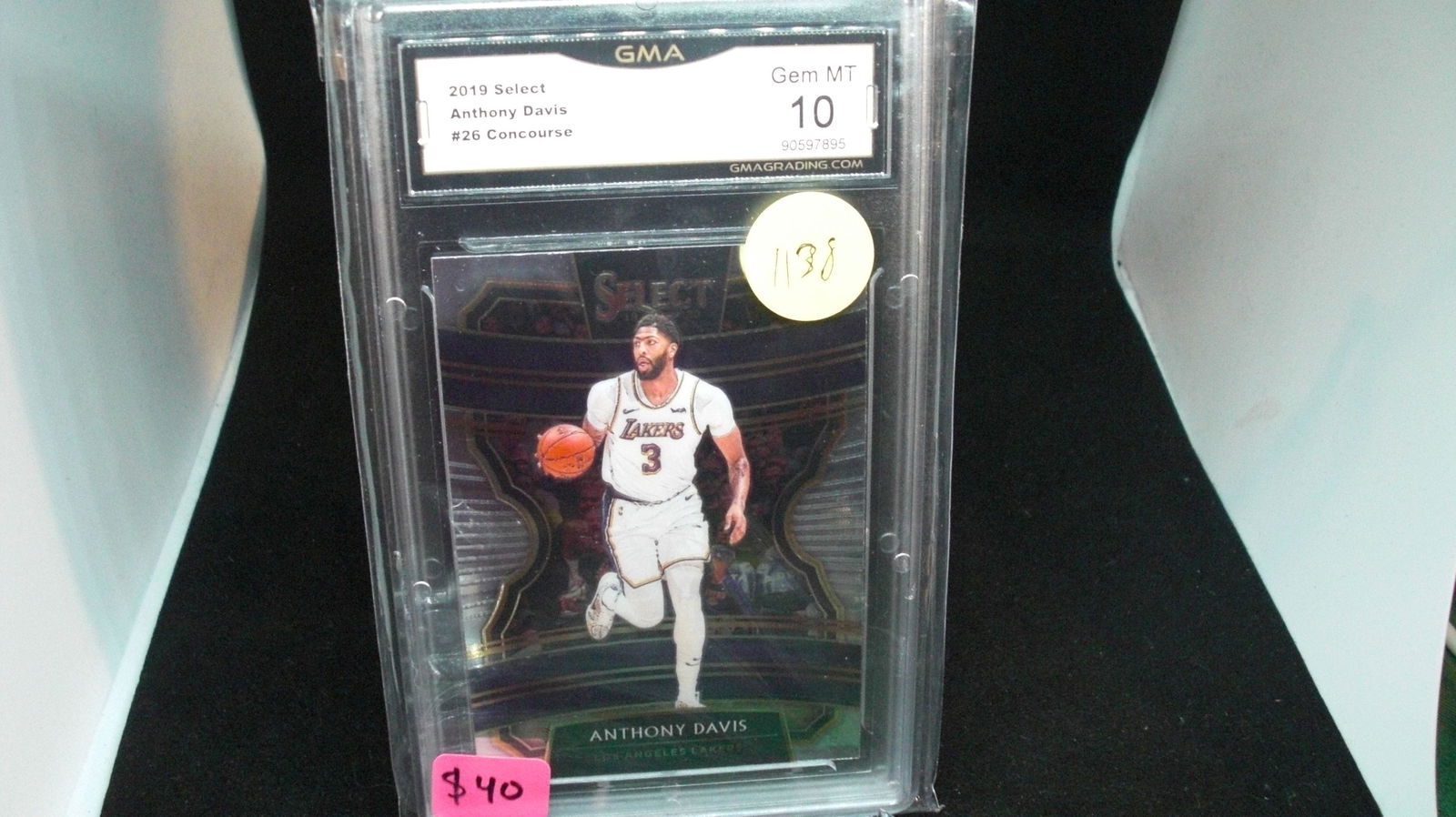 gma graded gem 10 anthony davis select (1 of 1)