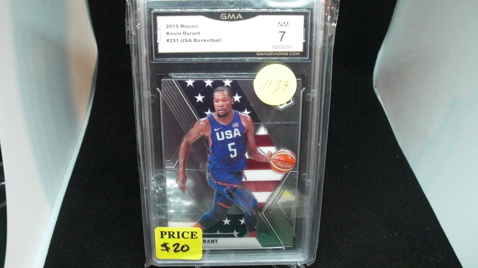 gma graded 7 kevin durant usa mosaic: gma graded 7 kevin durant usa mosaic