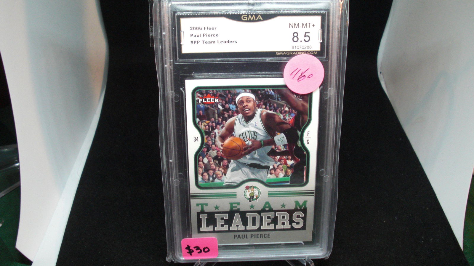 GMA graded Paul Pierce 2006 fleer (1 of 1)