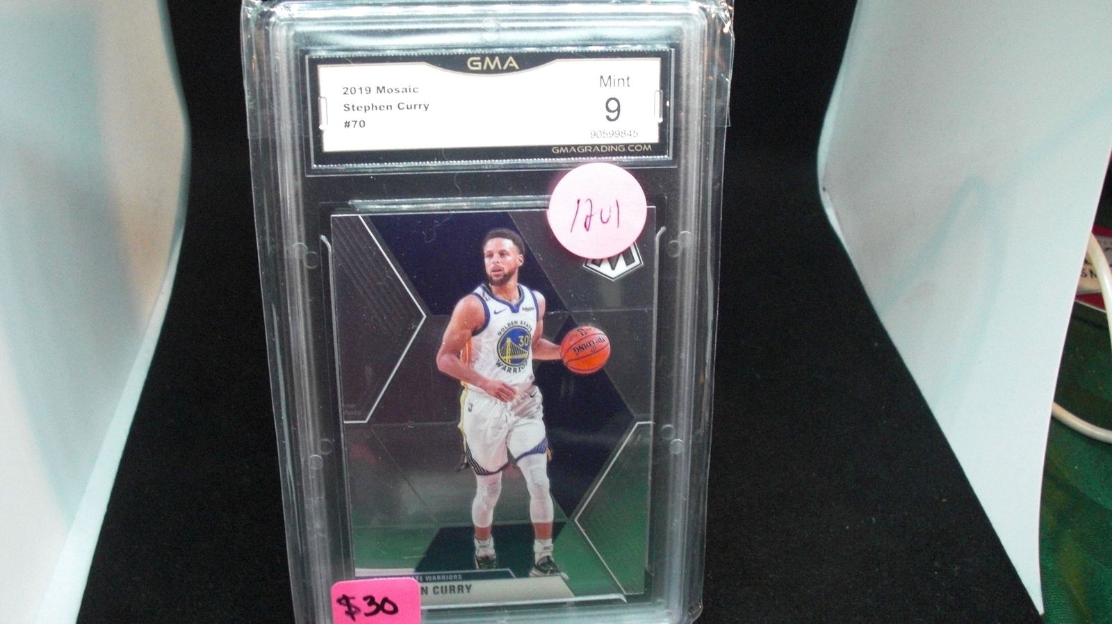 GMA graded 9 Steph Curry mosaic (1 of 1)