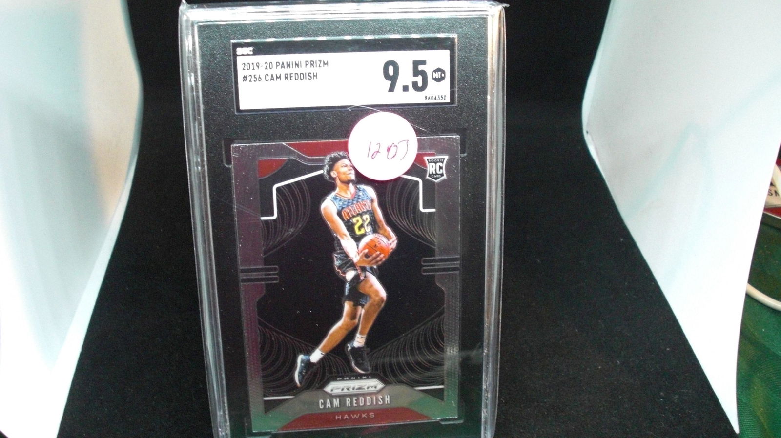 SGC graded 9.5 Cam reddish rookie card (1 of 1)