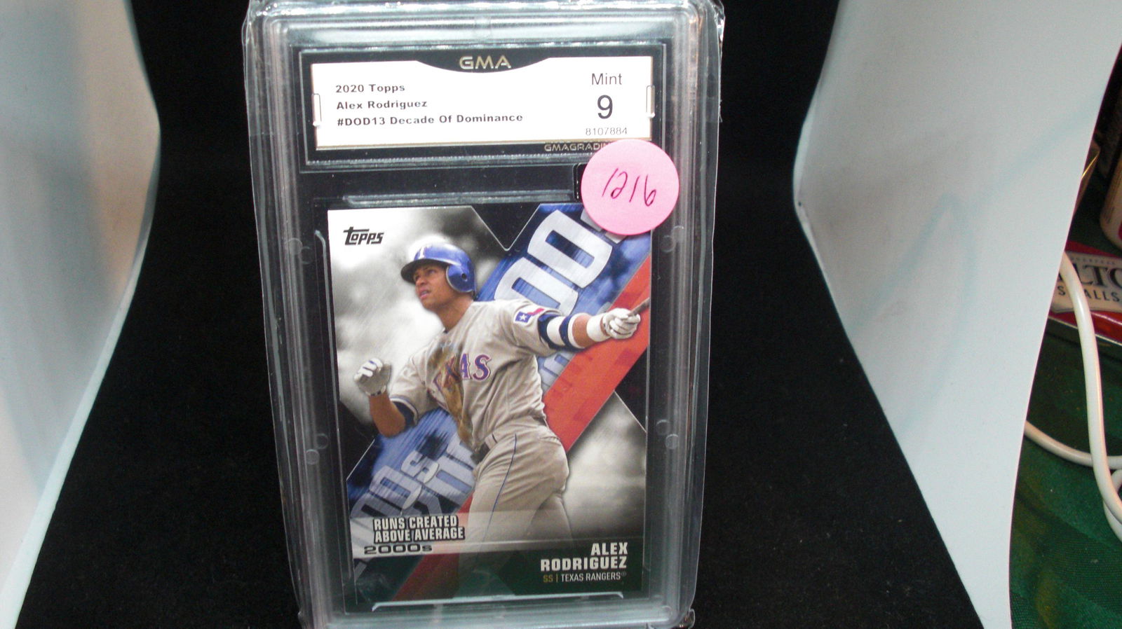 GMA graded mint 9 Alex Rodriguez diecut (1 of 1)