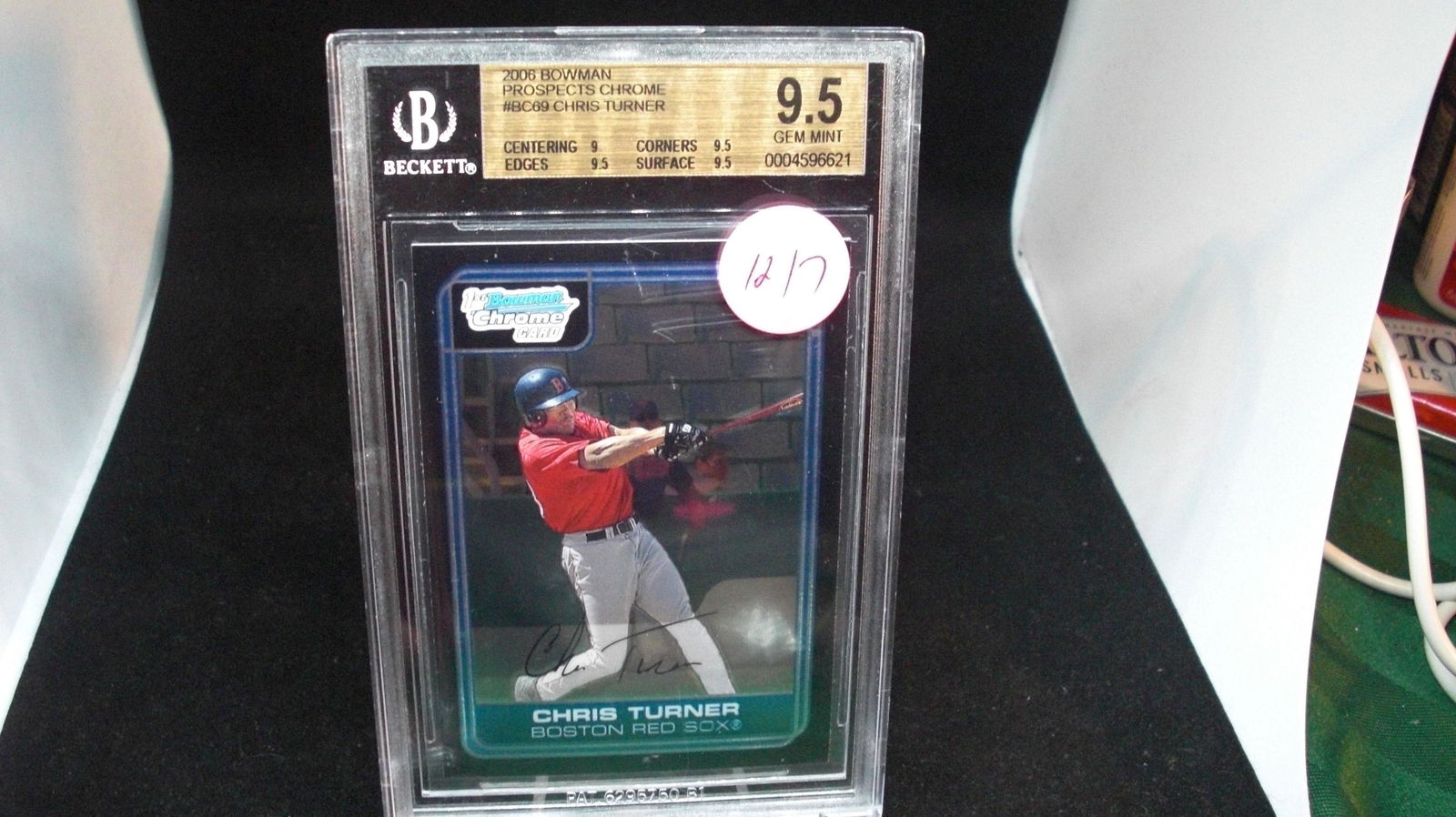 Beckett graded 9.5 Chris Turner rookie card (1 of 1)