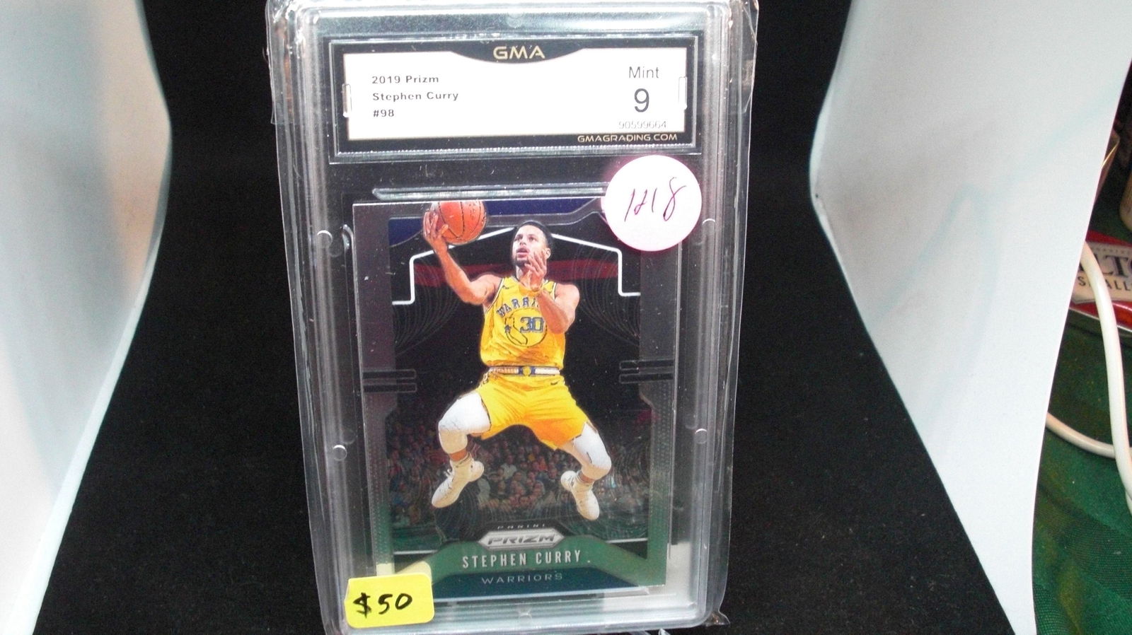 gma graded mint 9 Stephen Curry prism (1 of 1)