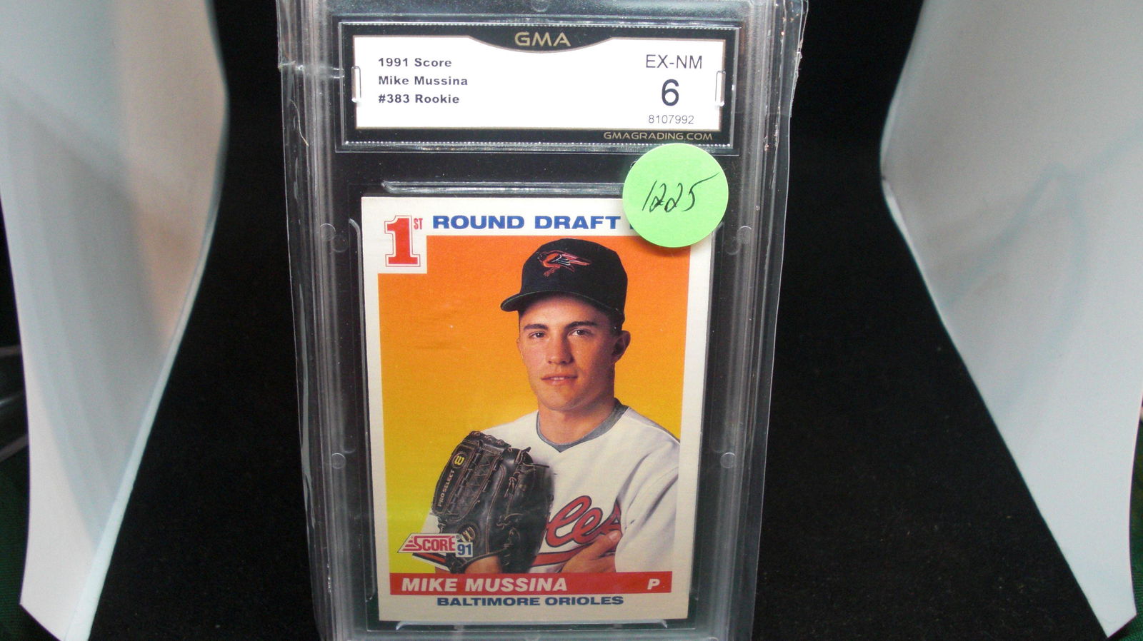 gma graded 6 mike mussina rookie (1 of 1)