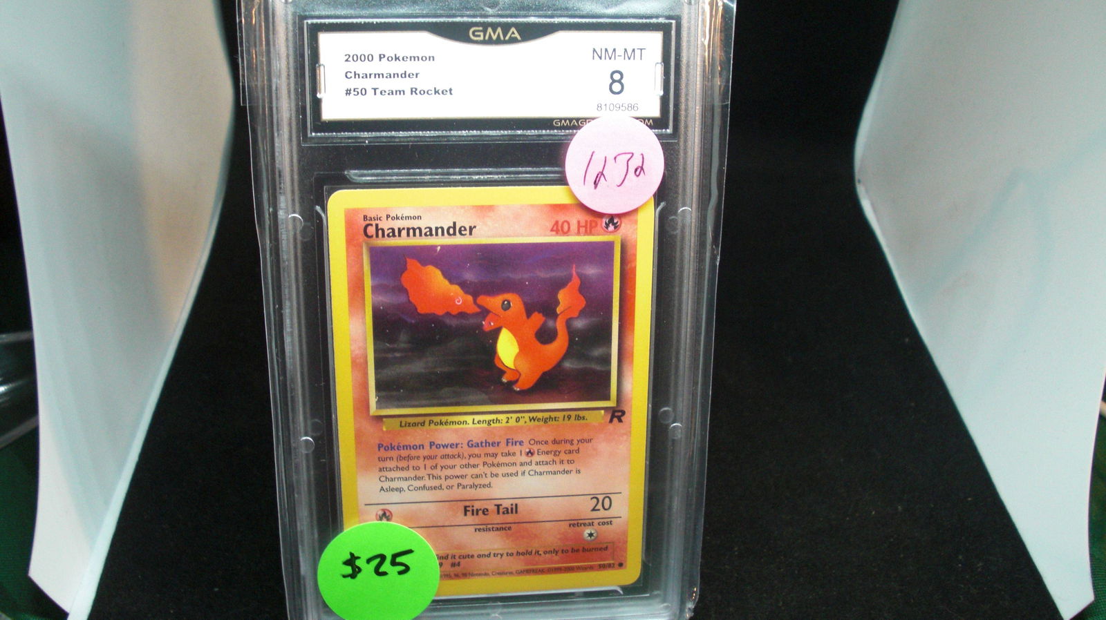 gma graded 2000 PokÃ©mon charmander (1 of 1)
