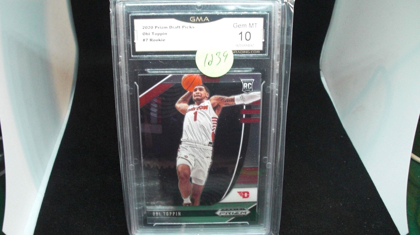 gma mint 10 obi toppin rookie card (1 of 1)
