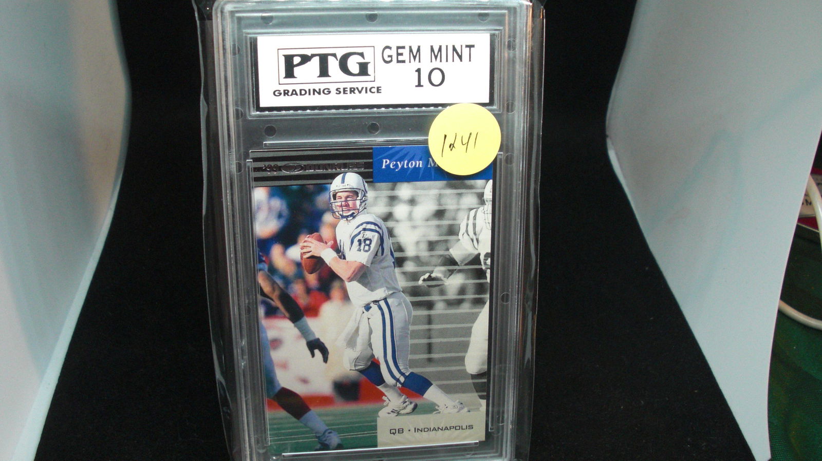 ptg graded gem 10 peyton manning card (1 of 1)