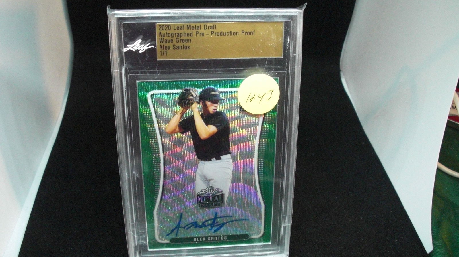 2020 leaf metal slabbed rookie auto true 1/1 (1 of 1)