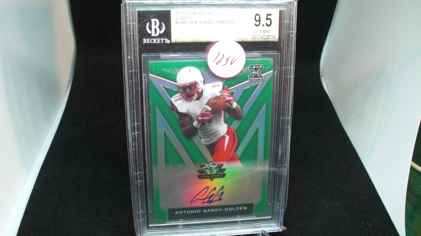 beckett graded 9.5antonio gandy golden rookie auto (1 of 1)